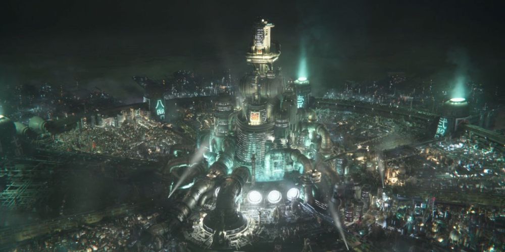 Final Fantasy VII Remake Midgar Wide Shot