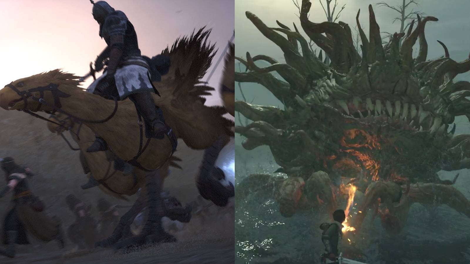 final fantasy chocobo and malboro