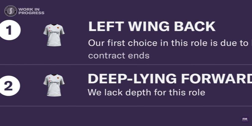 New recruitment meeting from the Football Manager 2021 trailer