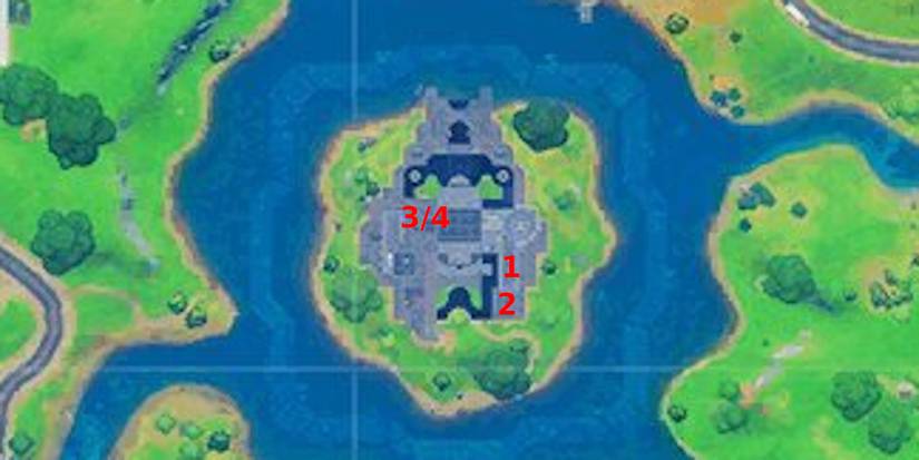 fortnite destroy cobwebs at the authority