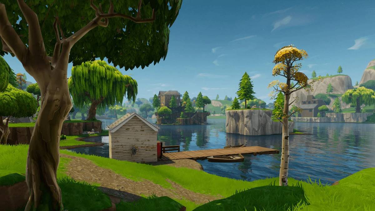 fortnite where is heart lake
