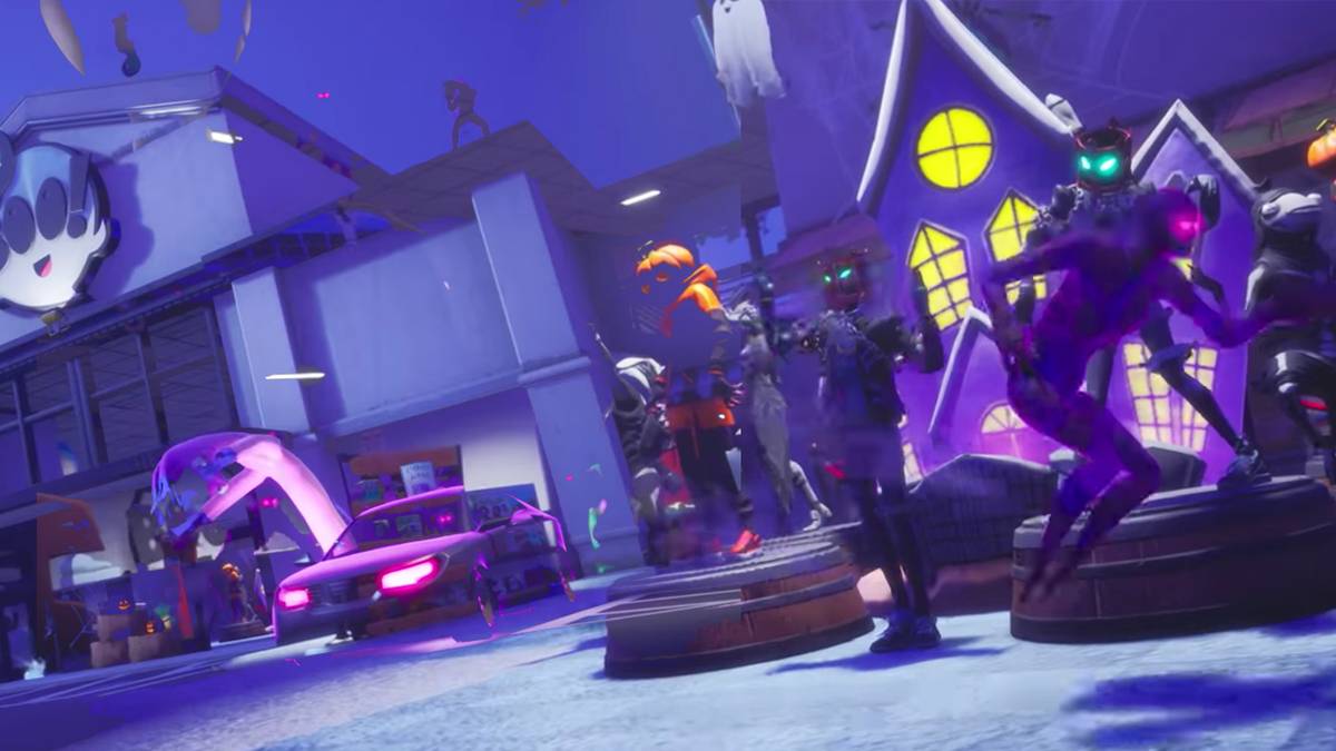 Fortnite spooky town