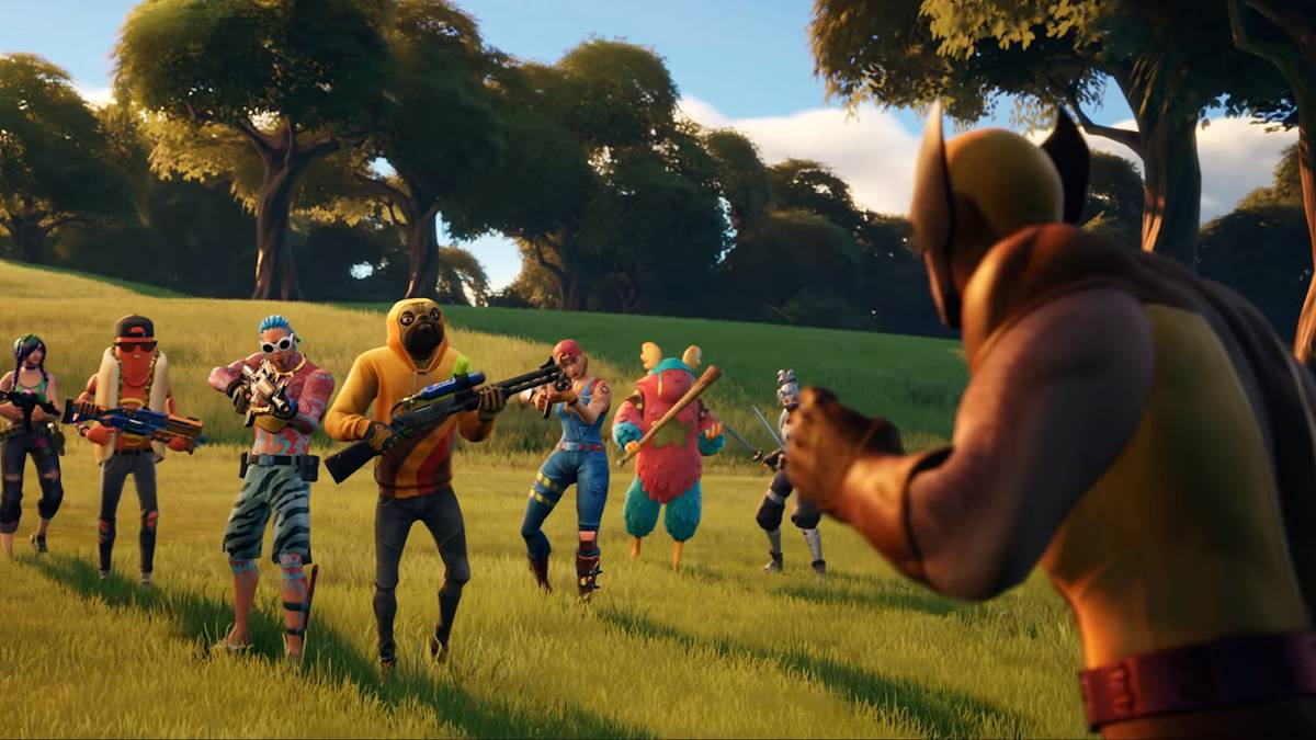 fortnite wolverine fight