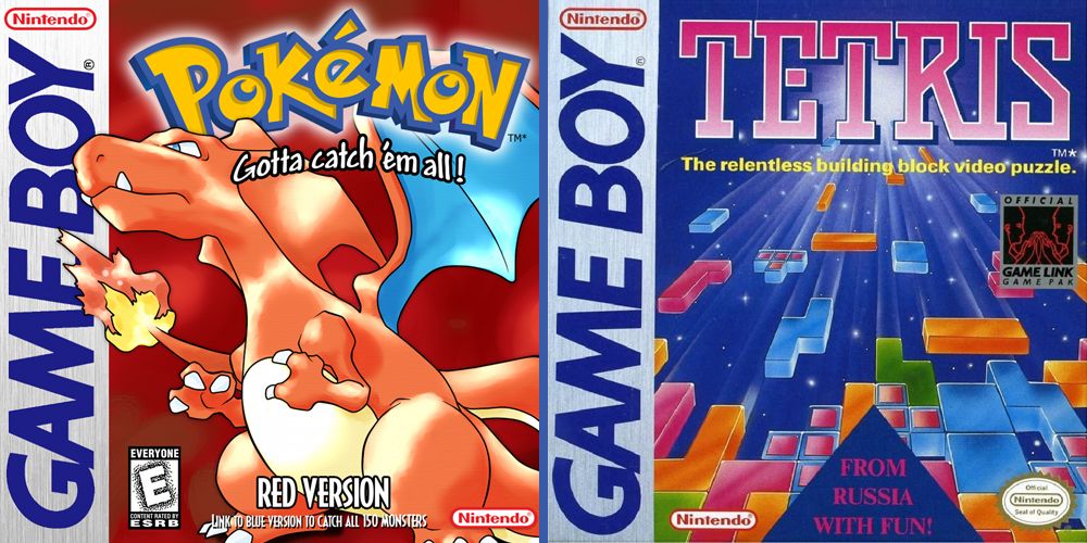 Pokémon Red and Tetris