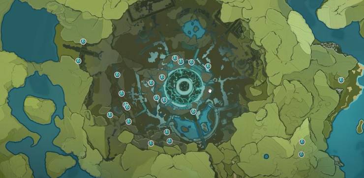Genshin Impact Where To Farm Crystal Chunks Game Rant