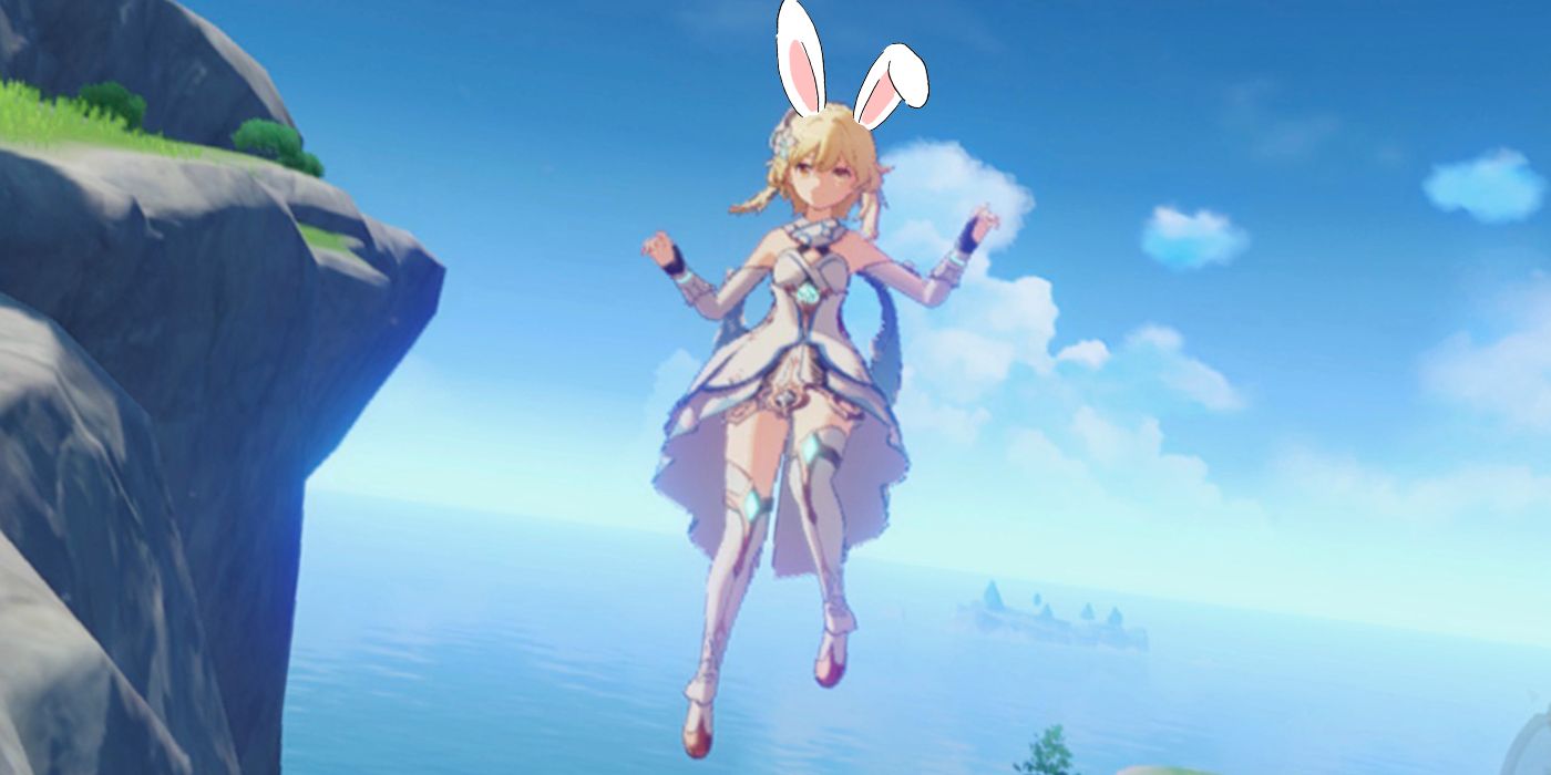 genshin bunny hop jumping