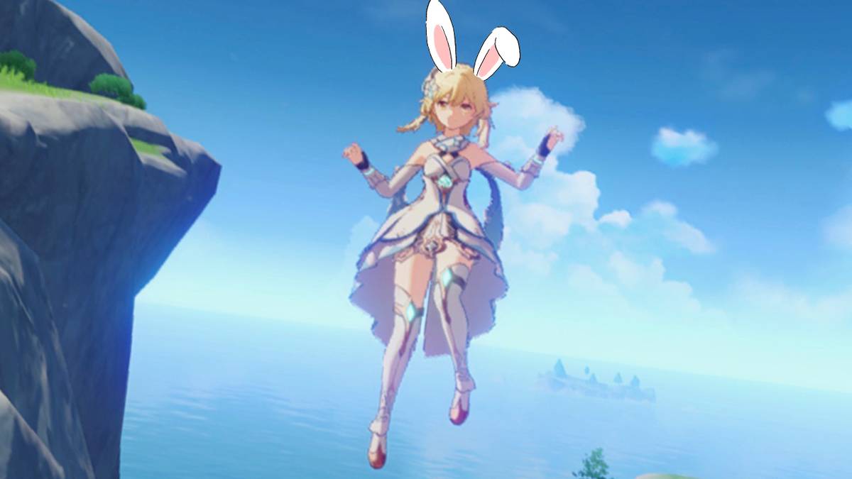genshin bunny hop jumping