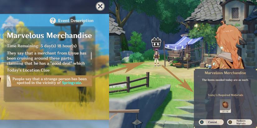 marvelous merchandise second day location