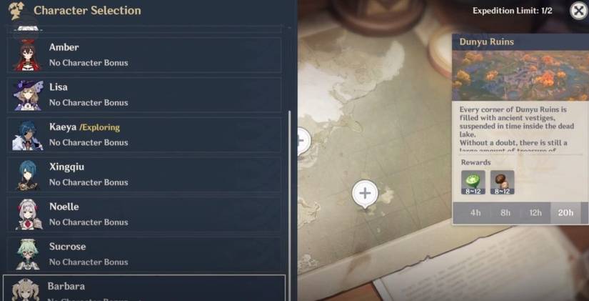 Get Lotus Heads from Expeditions