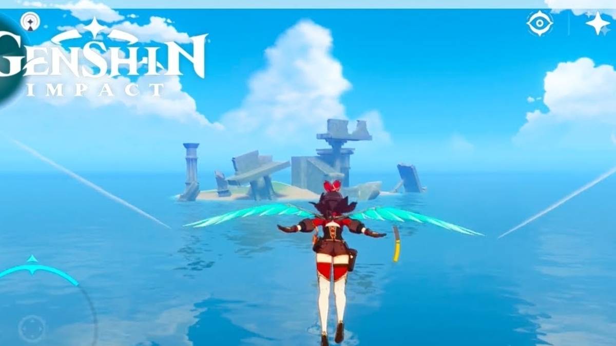 Glide to the uninhabited island with Amber