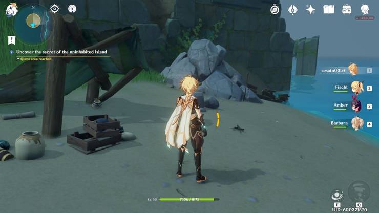 Genshin Impact How To Uncover The Secret Of The Uninhabited Island