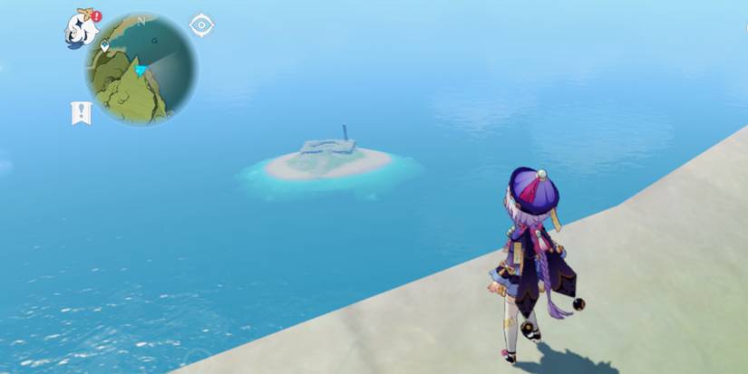 genshin cliffside view stormbearer point