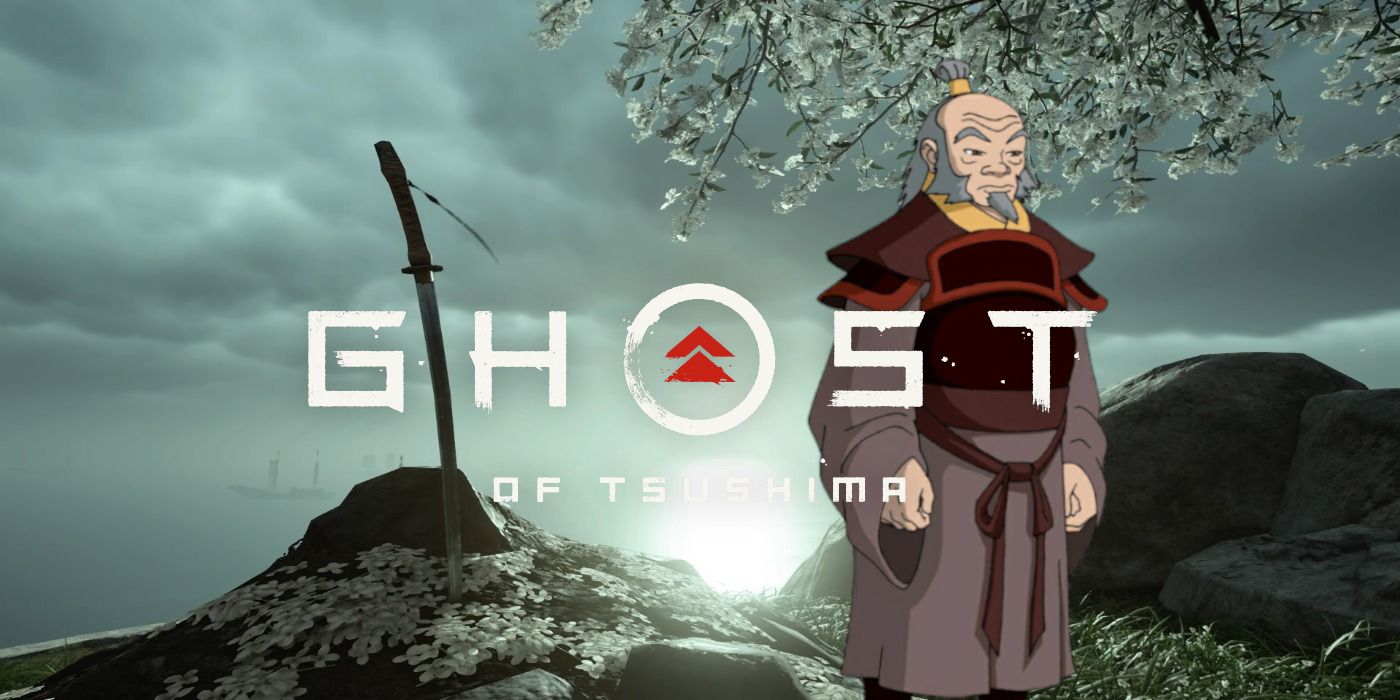 ghost of tsushima environment with uncle iroh