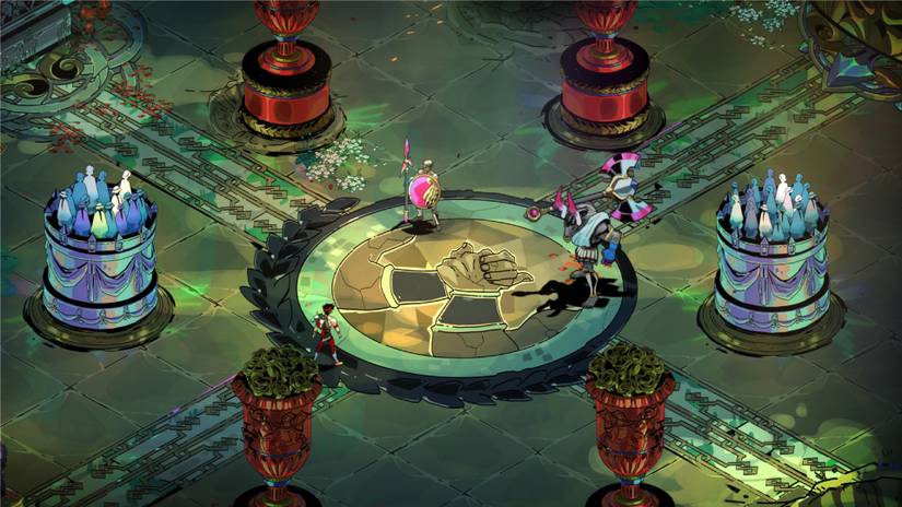 Boss room of Hades Theseus