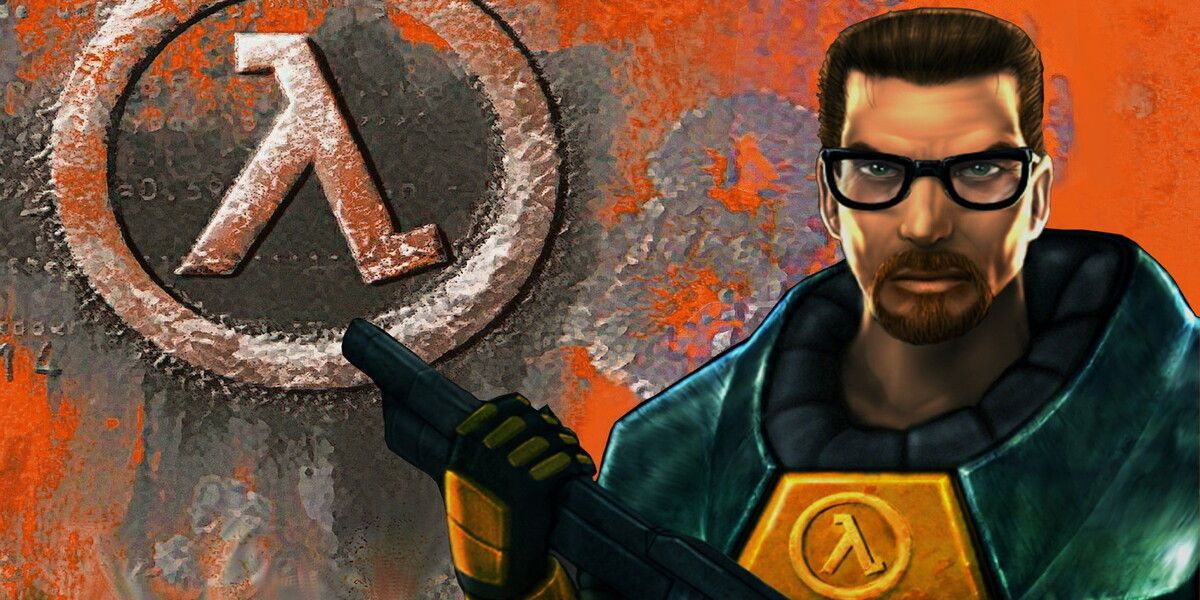 Half-Life - promotional image of Gordon Freeman