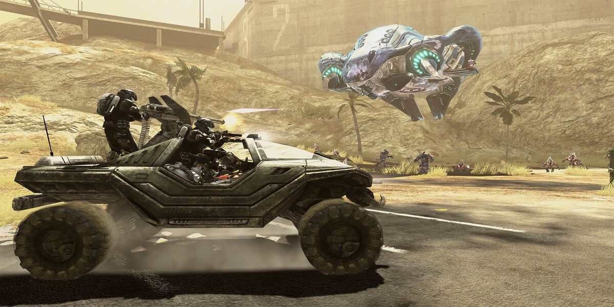 Halo 3 ODST driving promtional image