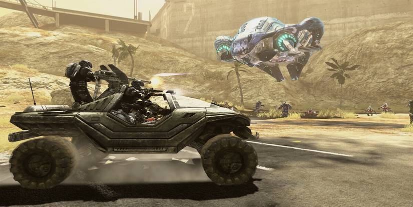 Halo 3 ODST driving promtional image