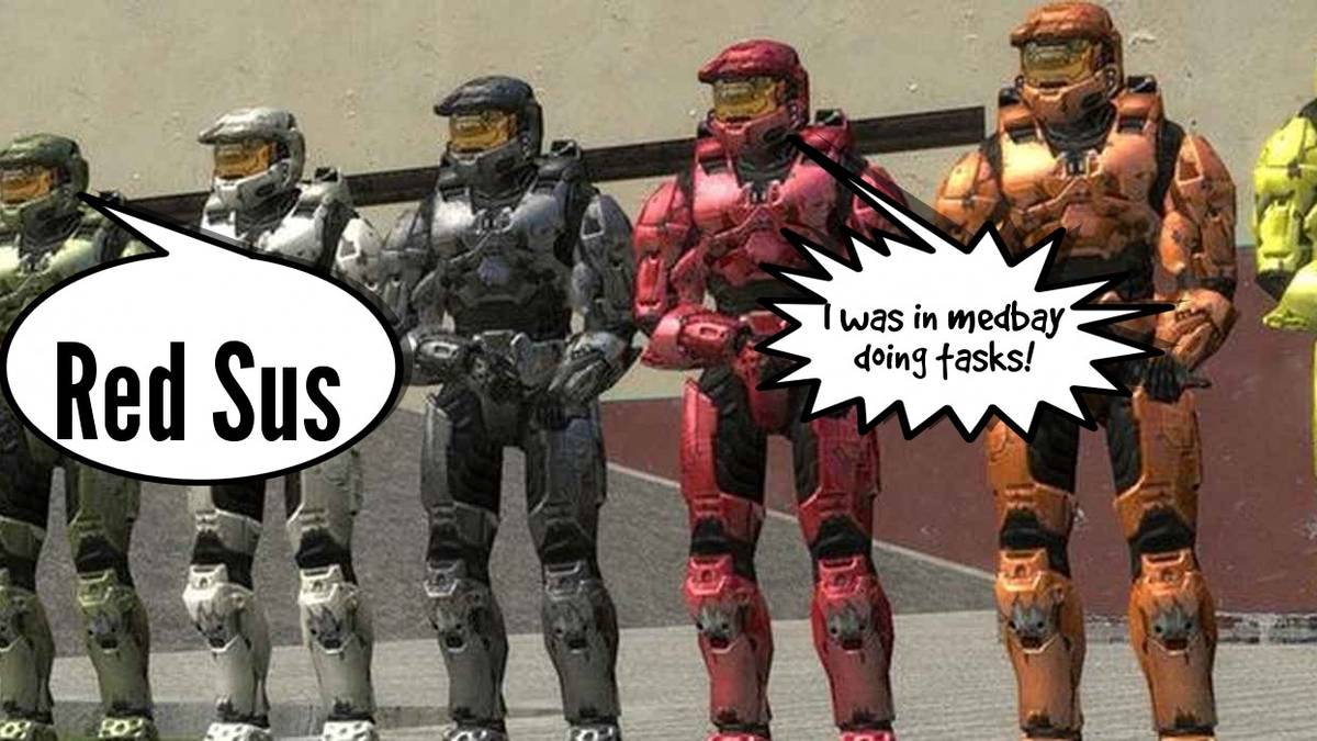 Among Us fan makes Halo Crossover