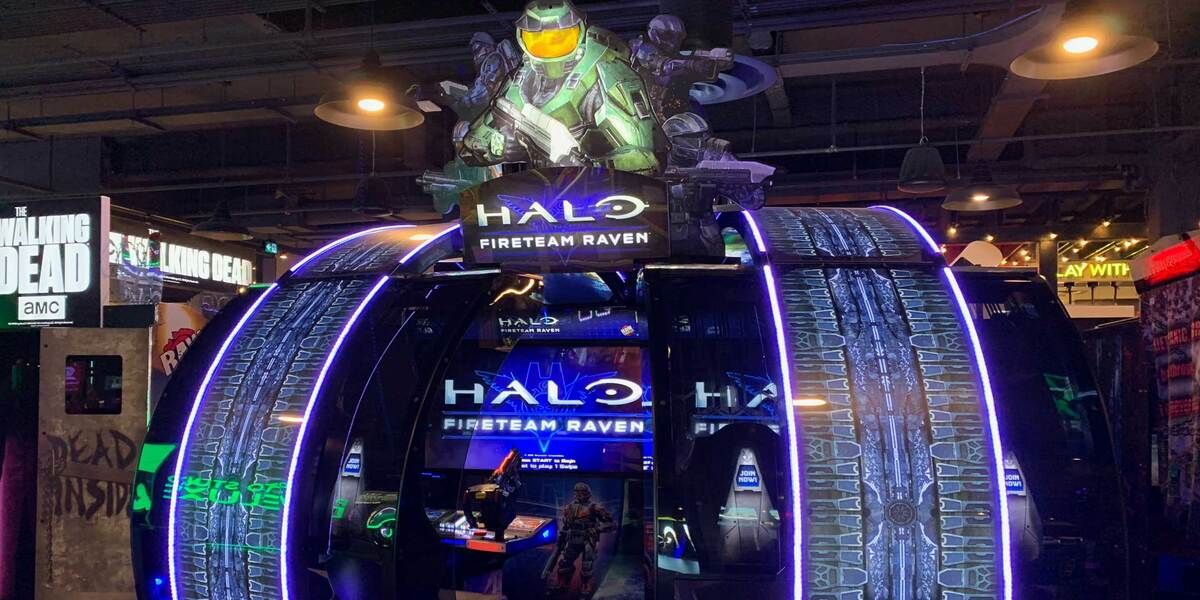 Halo: Fireteam Raven Arcade Machiene