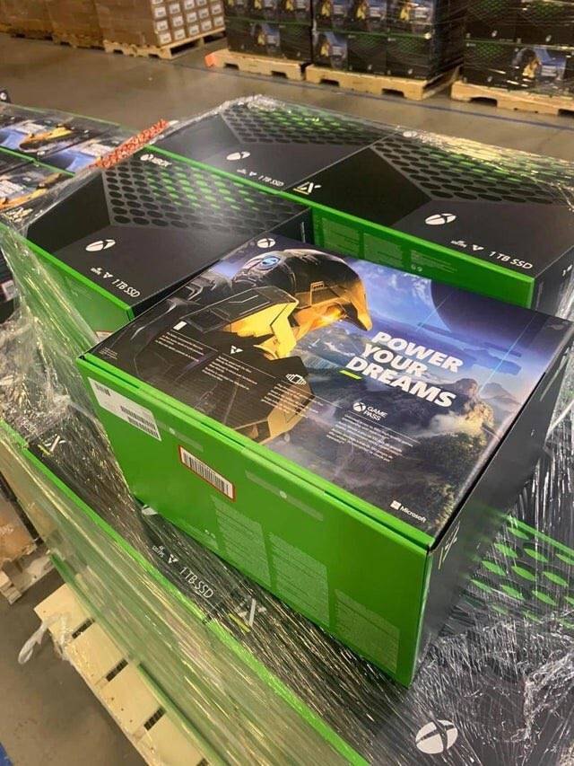 xbox series x packaging