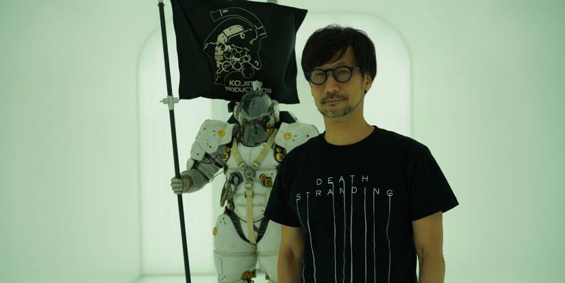 hideo kojima kojima productions statue