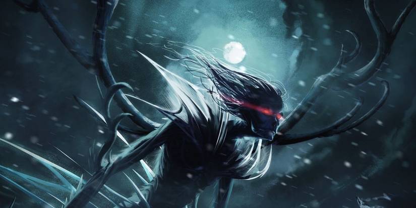 moonlight over the monster