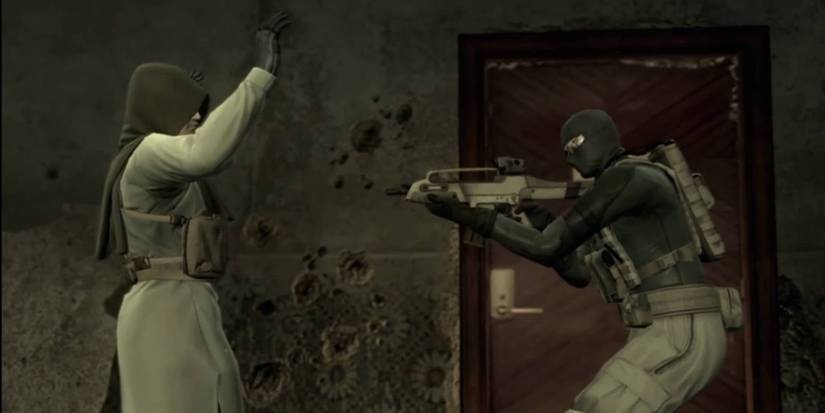 metal gear solid, Johnny vs snake