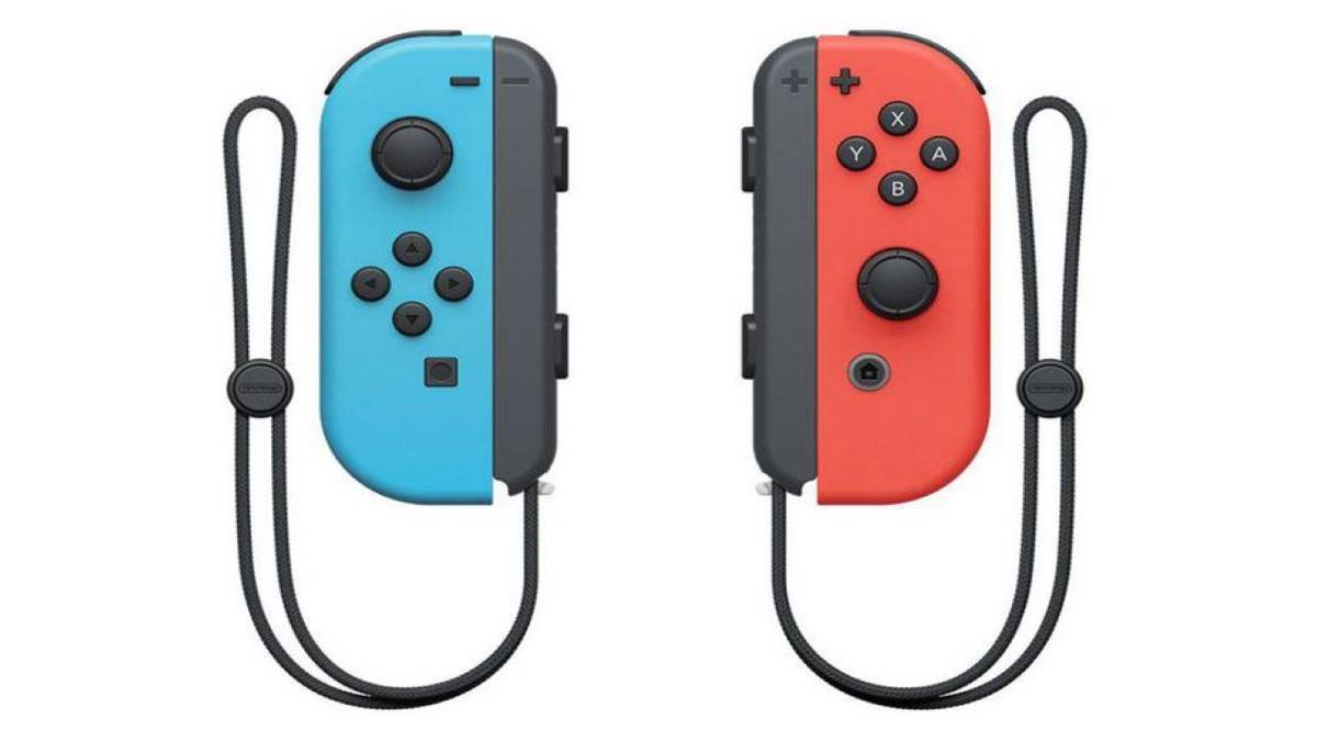 Red and Blue joy cons