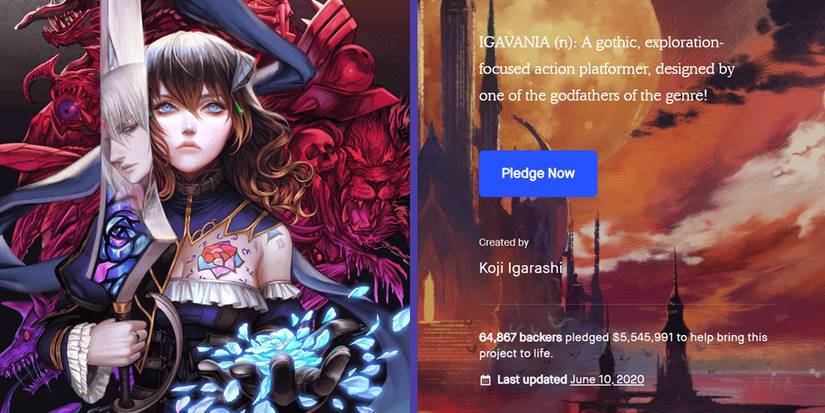 Bloodstained: Ritual Of The Night Kickstarter