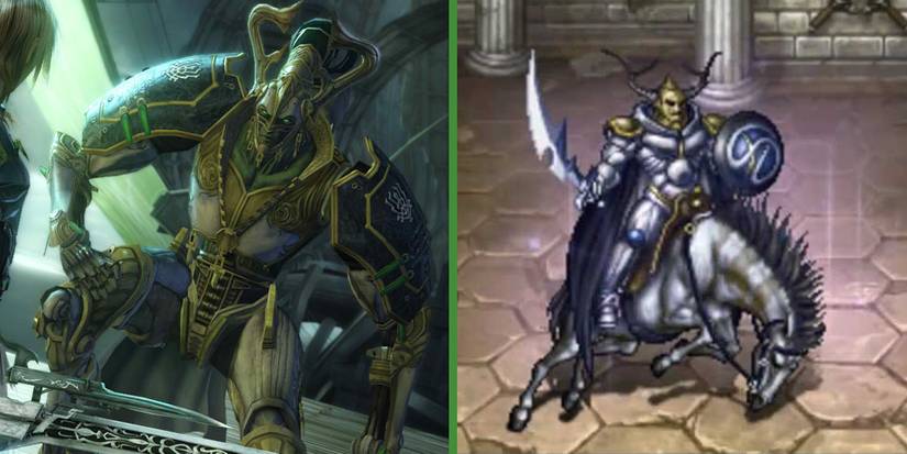 Odin from Final Fantasy XIII and Odin from Final Fantasy IV