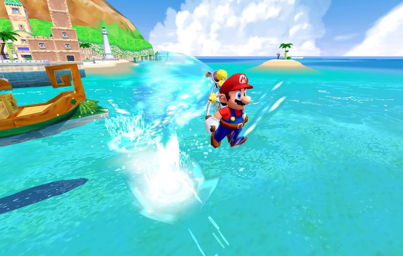Mario In Super Mario Sunshine