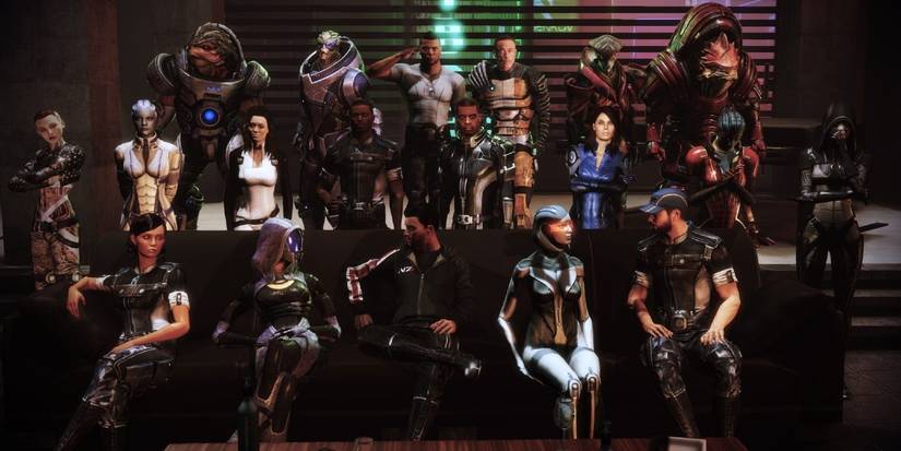 Mass Effect 3's Citadel Party