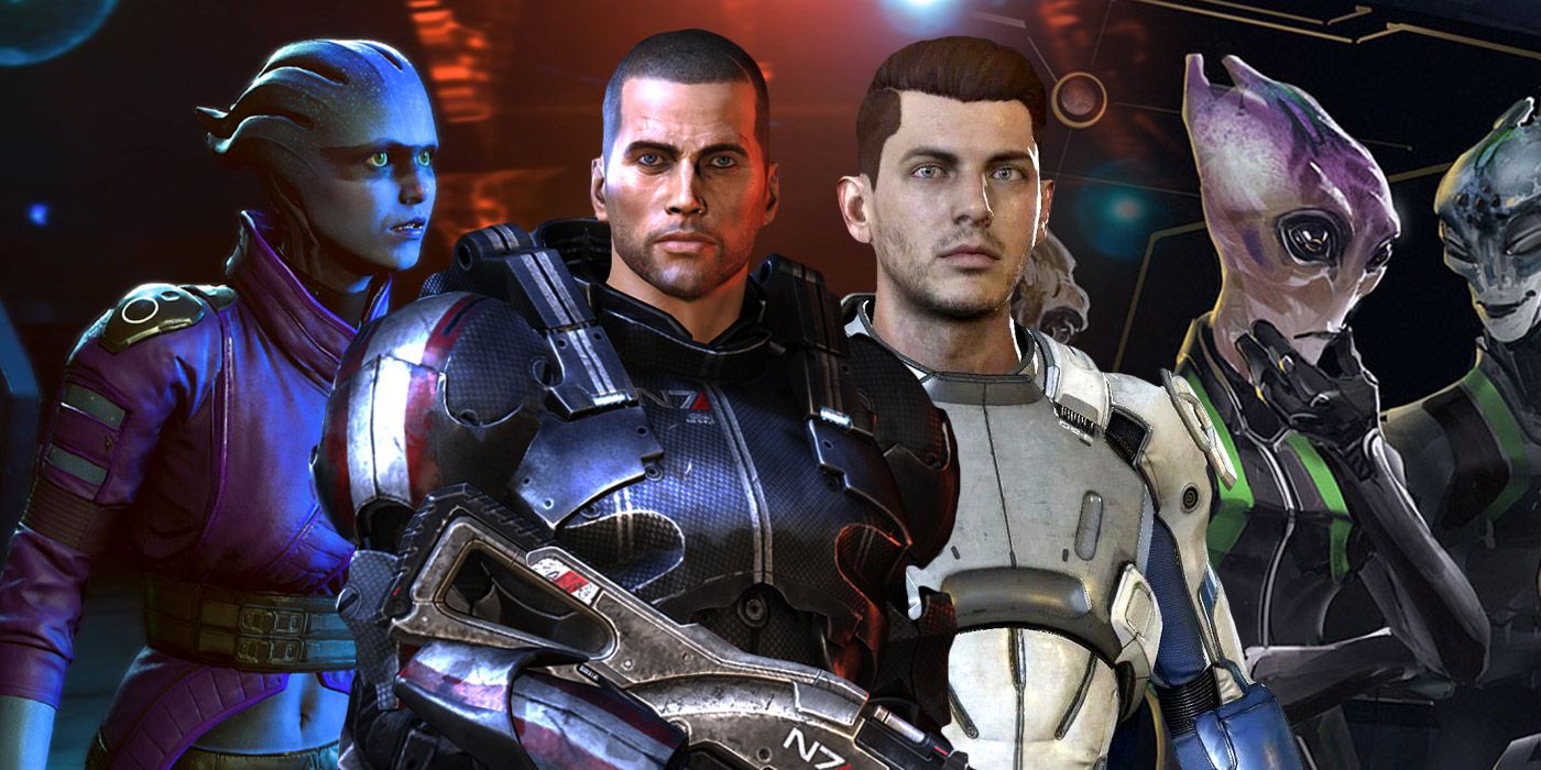 Mass Effect 5 Races Shepard Ryder
