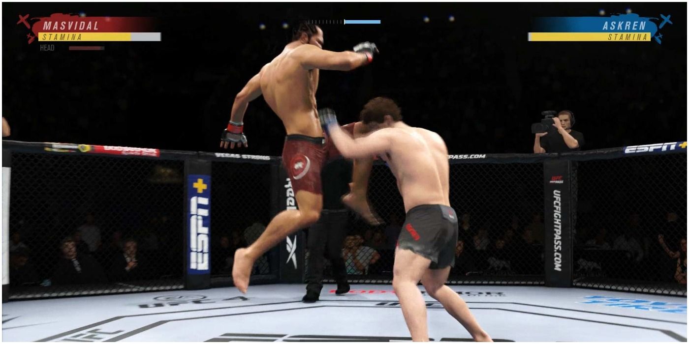 UFC 4 - Masvidal's Running Knee