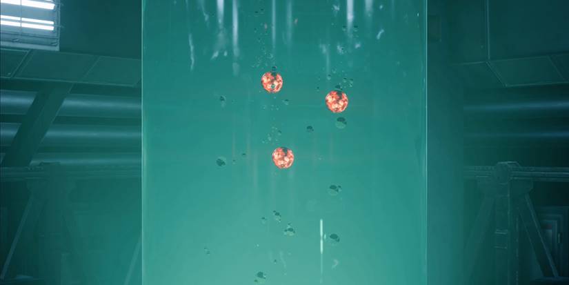 An experiment to create huge materia in Final Fantasy VII Remake