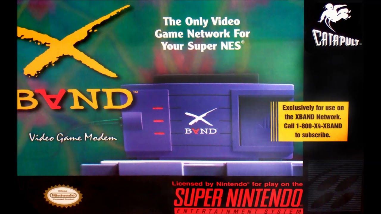 SNES Xband Packaging 