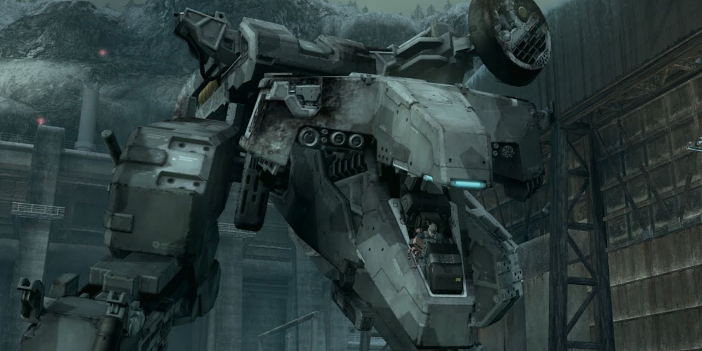 Metal Gear Rex Opening Its Mouth