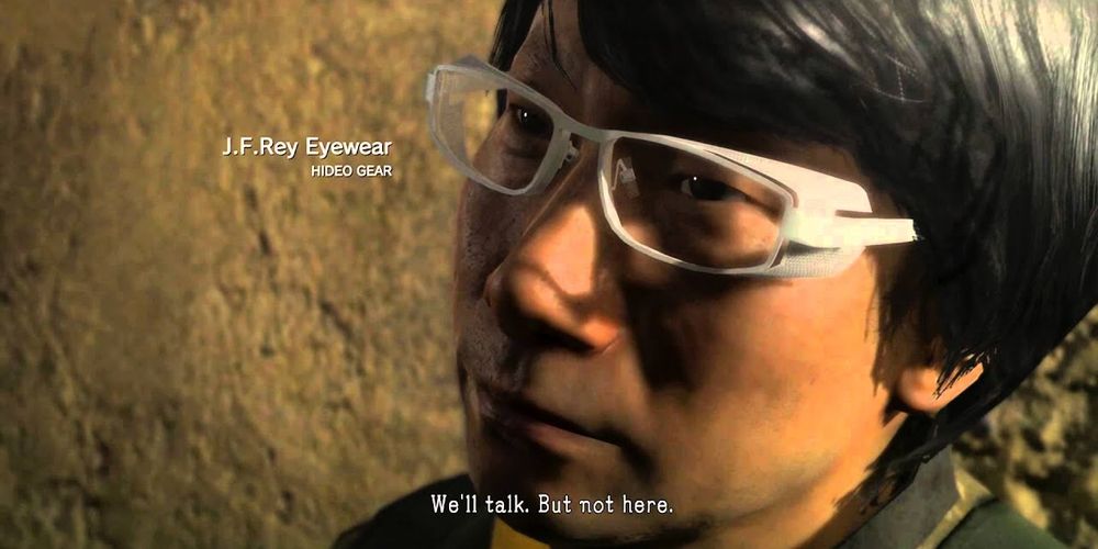 Hideo Kojima in Metal Gear Solid 5