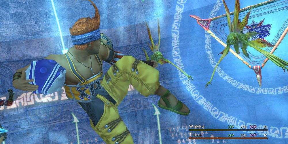 The Blitzball minigame from Final Fantasy X