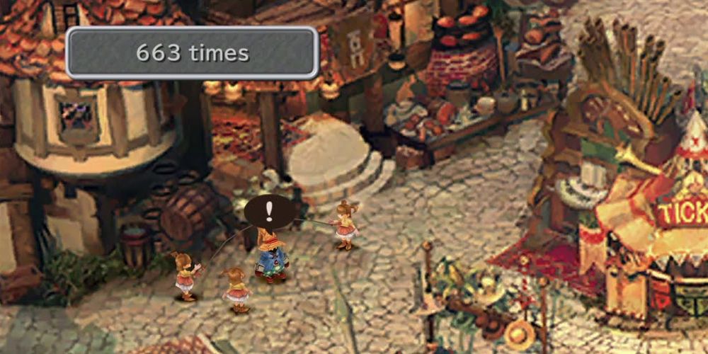 The Jump Rope minigame from Final Fantasy IX