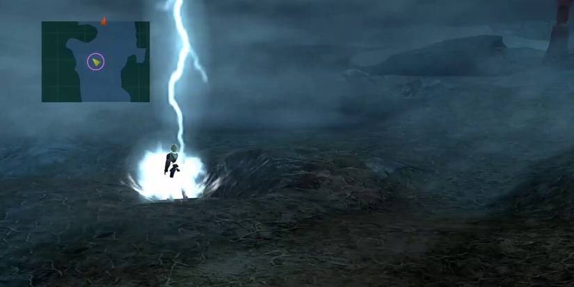 The Lightning Dodging minigame from Final Fantasy X