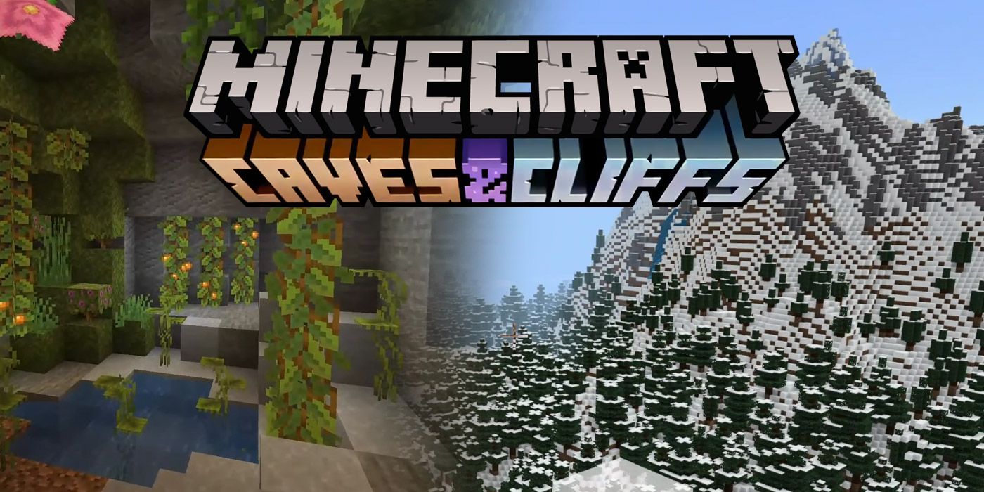 Minecraft Cliff and Caves Update
