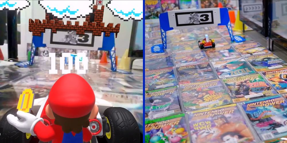 Fans Combine LEGO Super Mario And Mario Kart Live: Home Circuit