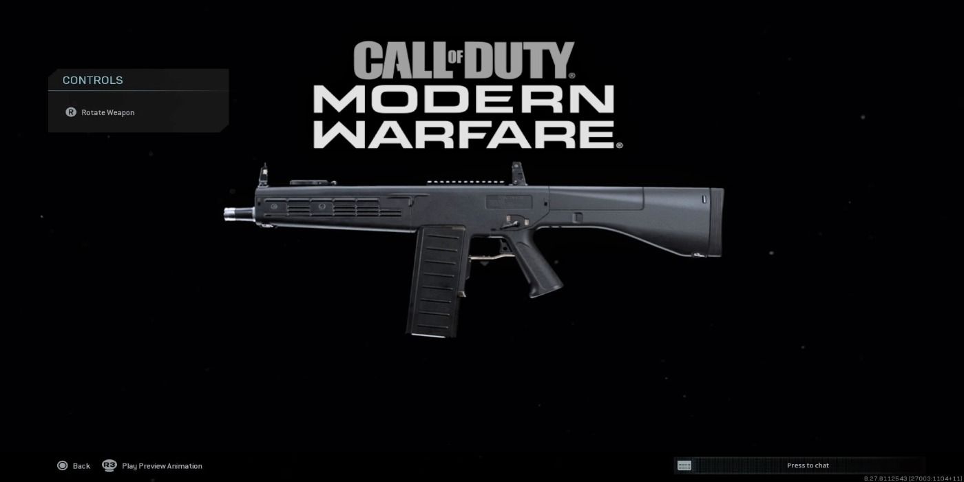 Call of Duty Modern Warfare and Warzone JAK12 Shotgun is