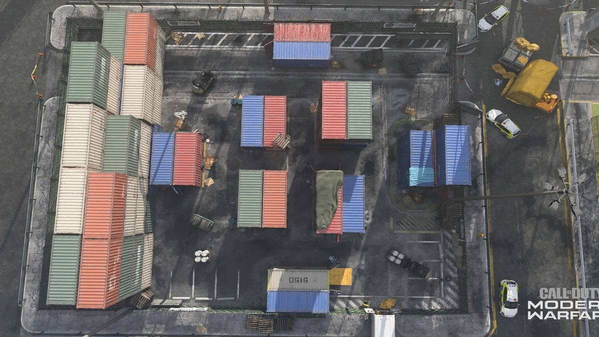 Modern Warfare Shipment Map