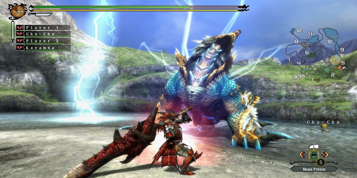 Monster Hunter 3 Ultimate combat gameplay