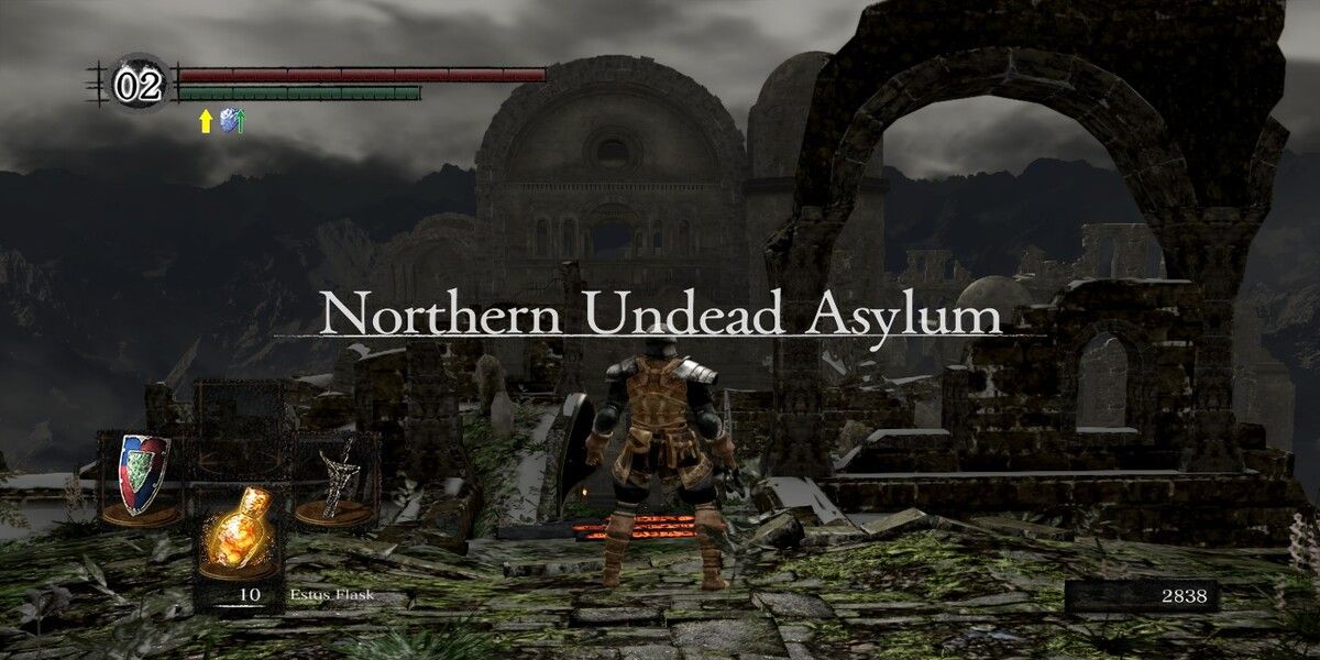The Northern Undead Asylum from Dark Souls 1