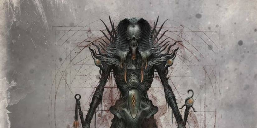 creature against a white wall