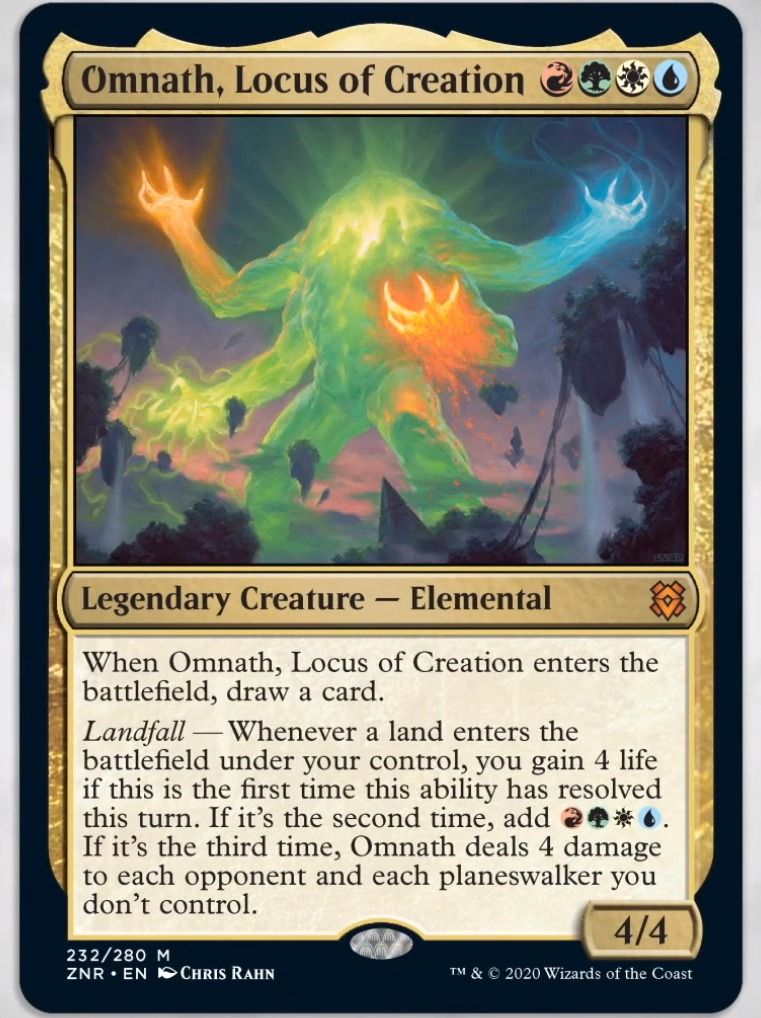 Banned Omnath card