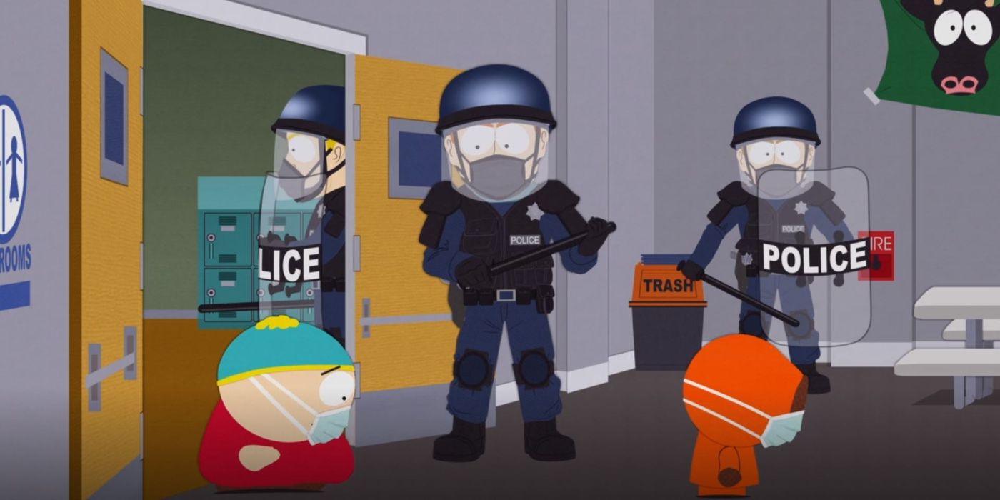 South Park pandemic police